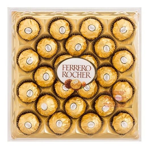 Chocolates Ferrero Rocher (24 piezas), de Florería Isis
