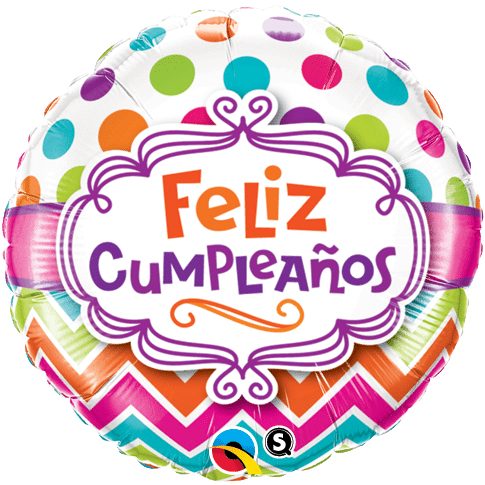 Globo «Feliz cumpleaños», de Florería Isis