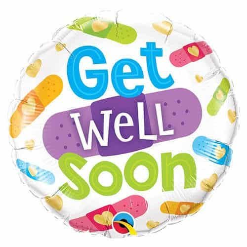 Globo «Get Well Soon», de Florería Isis